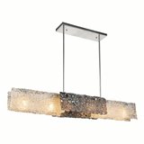 CWI Empire 38 Light Down Chandelier With Chrome Finish