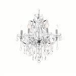 CWI Escot 1 Light Down Pendant With Black & Wood Finish
