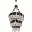CWI Cube 11 Light Chandelier With Chrome Finish