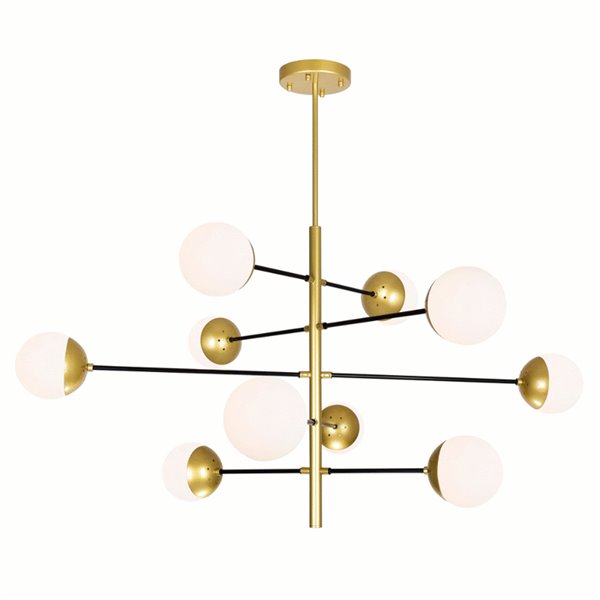 CWI Dannie 16 Light Chandelier With Chrome Finish