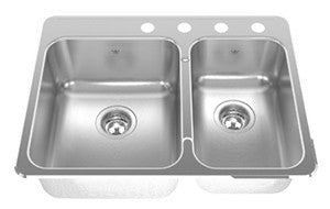 Kindred QCLA2027 Double Bowl combination ledgeback 20 gauge