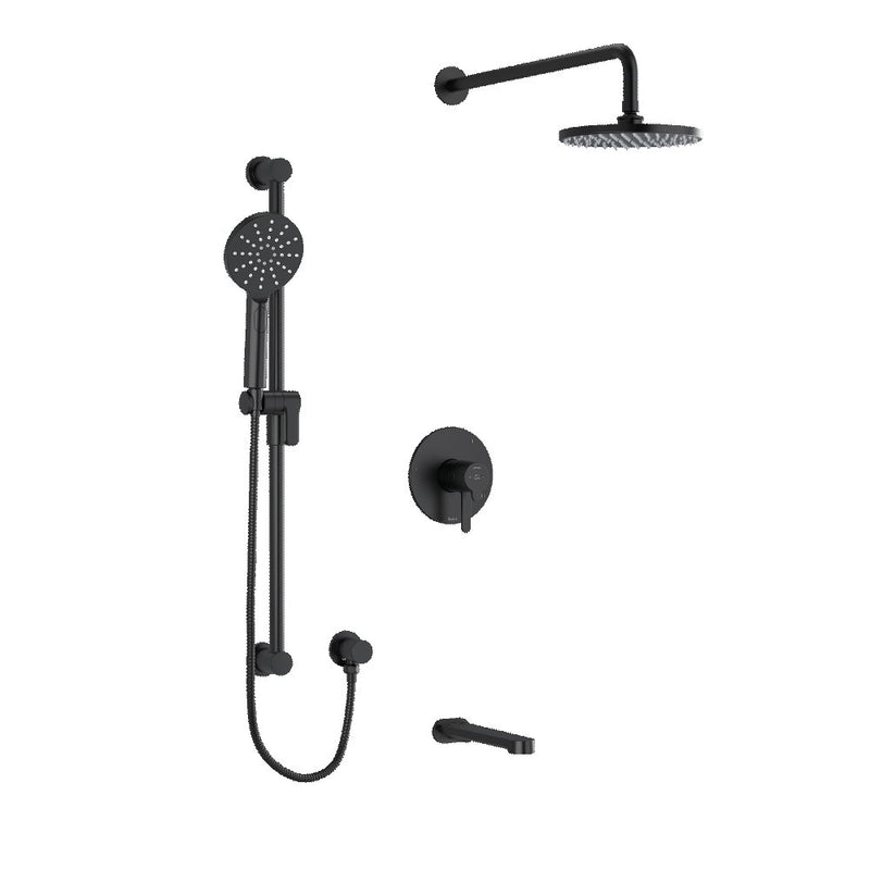 Riobel Nibi TKIT1345NB Shower Kit 1345 Trim (Without Rough-in)