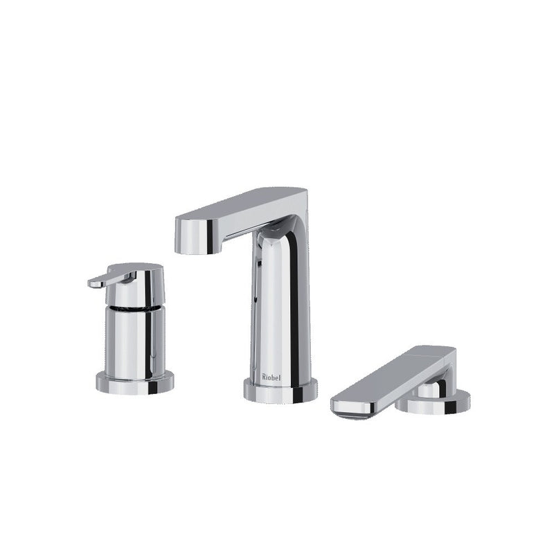Riobel Nibi TNB10 3-Piece Deck-Mount Tub Filler With Handshower Trim (Without Rough-in)