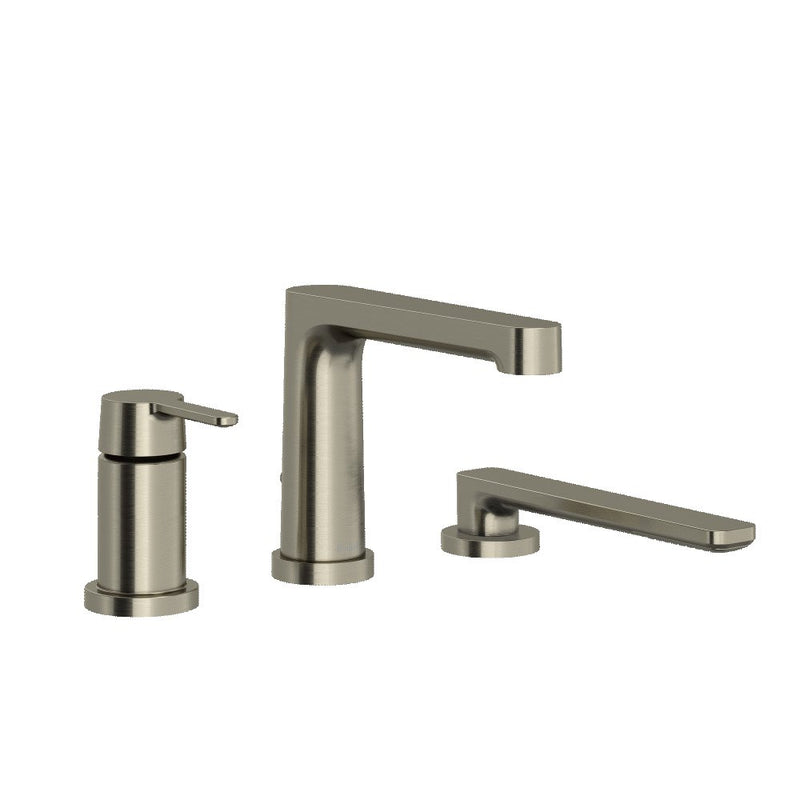 Riobel Nibi TNB16 3-Piece Type P Pressure Balance Deck-Mount Tub Filler With Handshower Trim (Without Rough-in)
