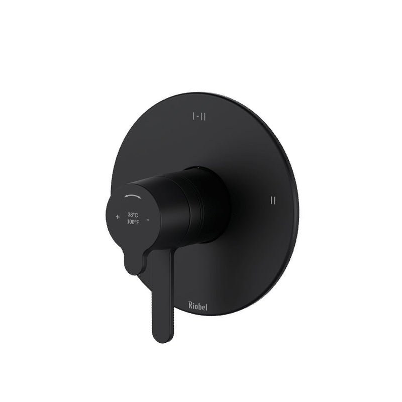 Riobel Nibi TNB23 2-Way Type T/P Thermostatic/Pressure Balance Coaxial Valve Trim (Without Rough-in)