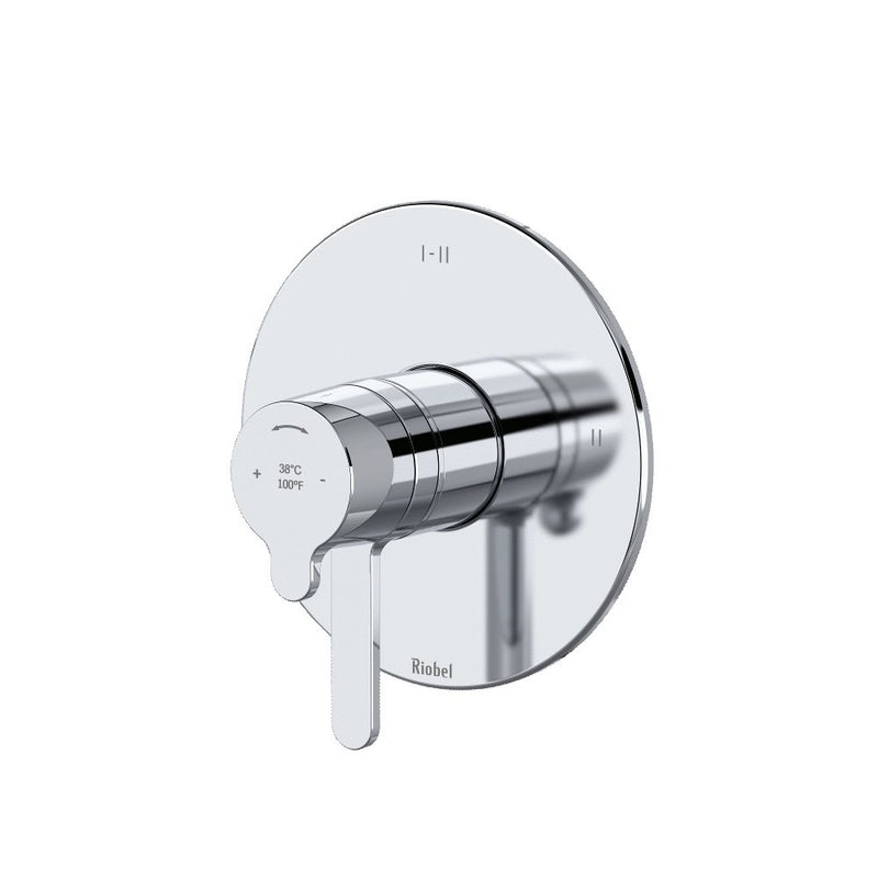 Riobel Nibi TNB23 2-Way Type T/P Thermostatic/Pressure Balance Coaxial Valve Trim (Without Rough-in)