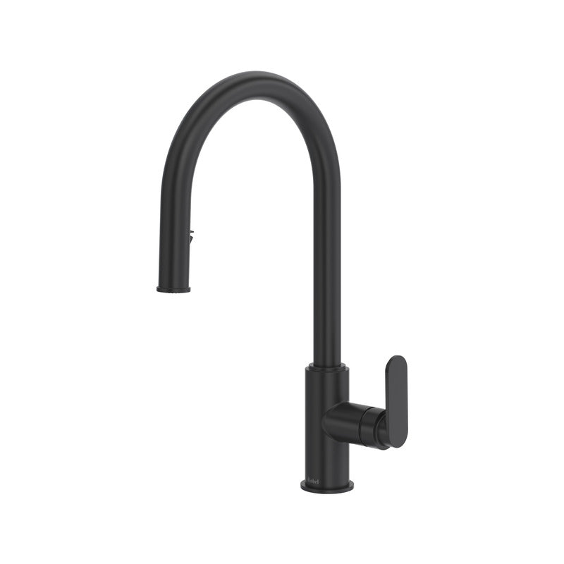 Riobel Arca Pull Down Kitchen Faucet With C-Spout