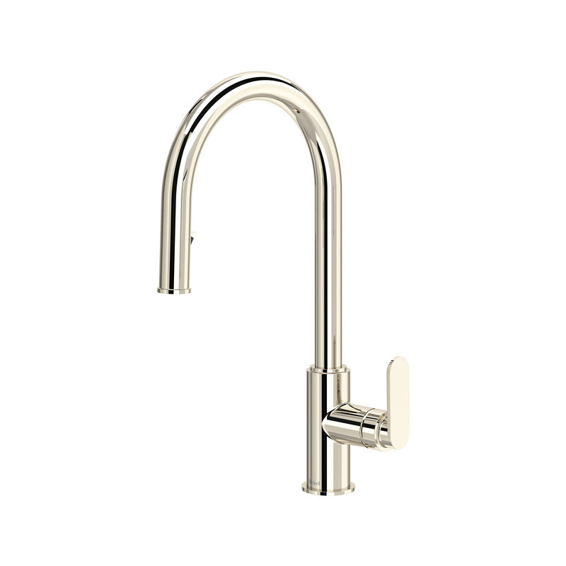 Riobel Arca Pull Down Kitchen Faucet With C-Spout
