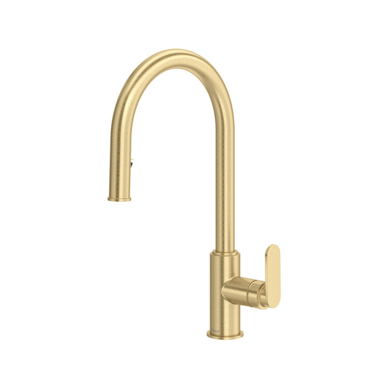 Riobel Arca Pull Down Kitchen Faucet With C-Spout