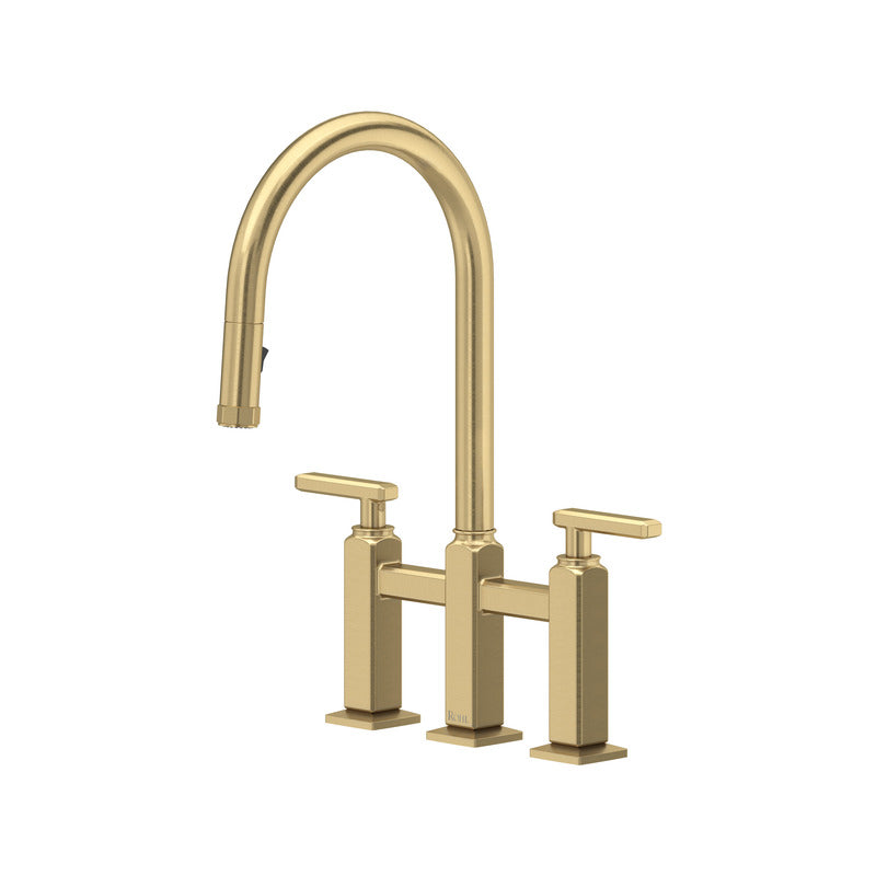 Rohl Apothecary Bridge Pull-Down Kitchen Faucet