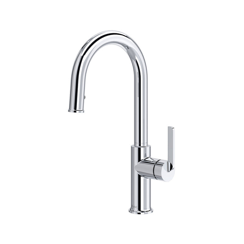 Riobel Authentica AU101 Pull-Down Kitchen Faucet with Single Spray