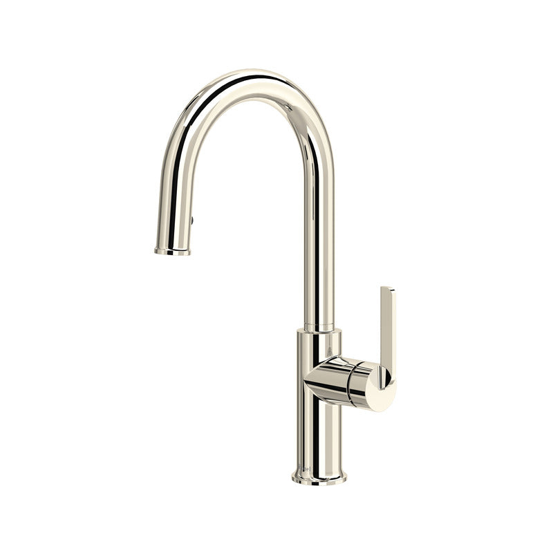 Riobel Authentica AU101 Pull-Down Kitchen Faucet with Single Spray