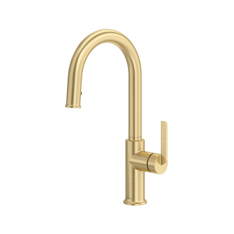 Riobel Authentica AU101 Pull-Down Kitchen Faucet with Single Spray