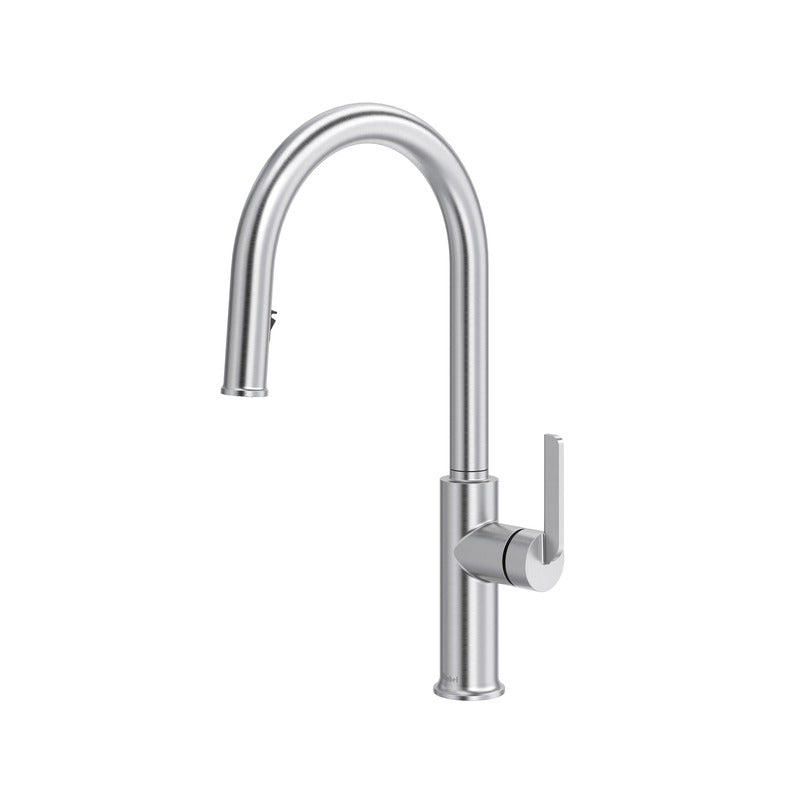 Riobel Authentica AU201 Pull-Down Kitchen Faucet with C-Spout