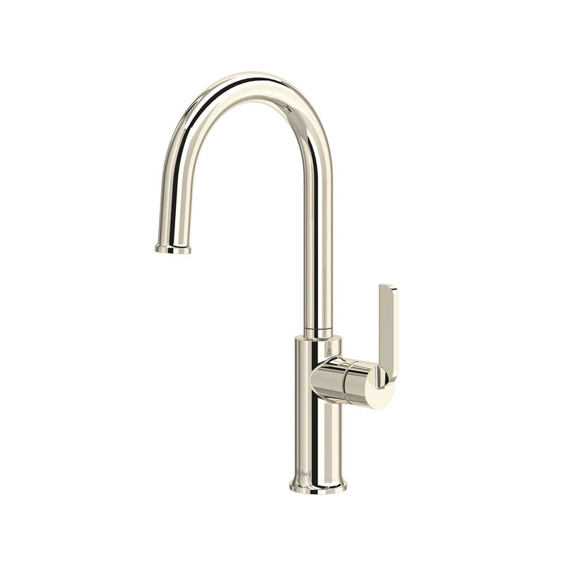 Riobel Authentica AU601 Bar/Food Prep Kitchen Faucet with C-Spout
