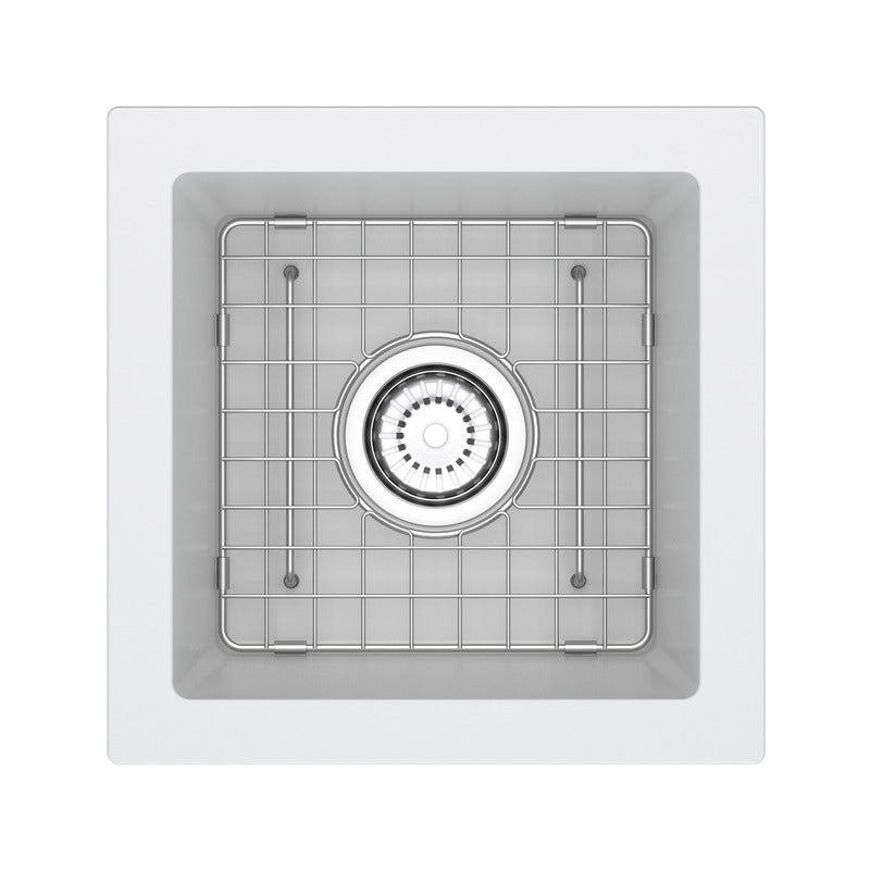 Riobel Fonsa™ 15" Quartz Single Bowl Undermount Bar/Food Prep Kitchen Sink
