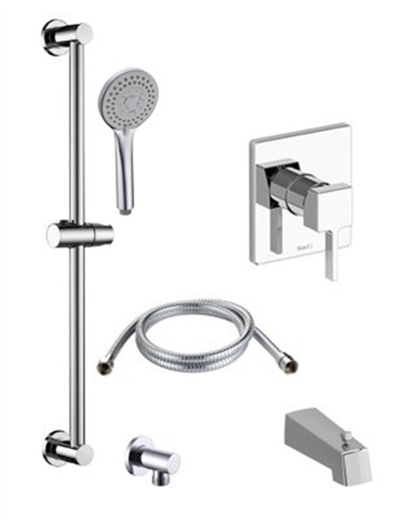Custom Shower Kit With Riobel Mizo Pressure Balance Trim (Rough-in not included)