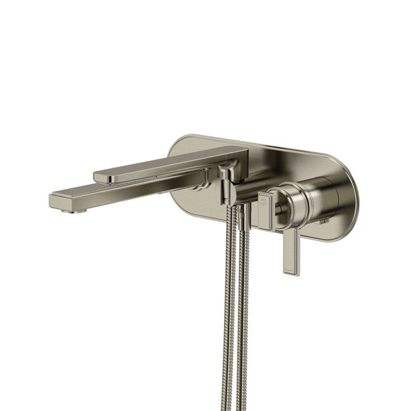 Riobel Manifesto Wall Mount Thermostatic/Pressure Balance Tub Filler Trim