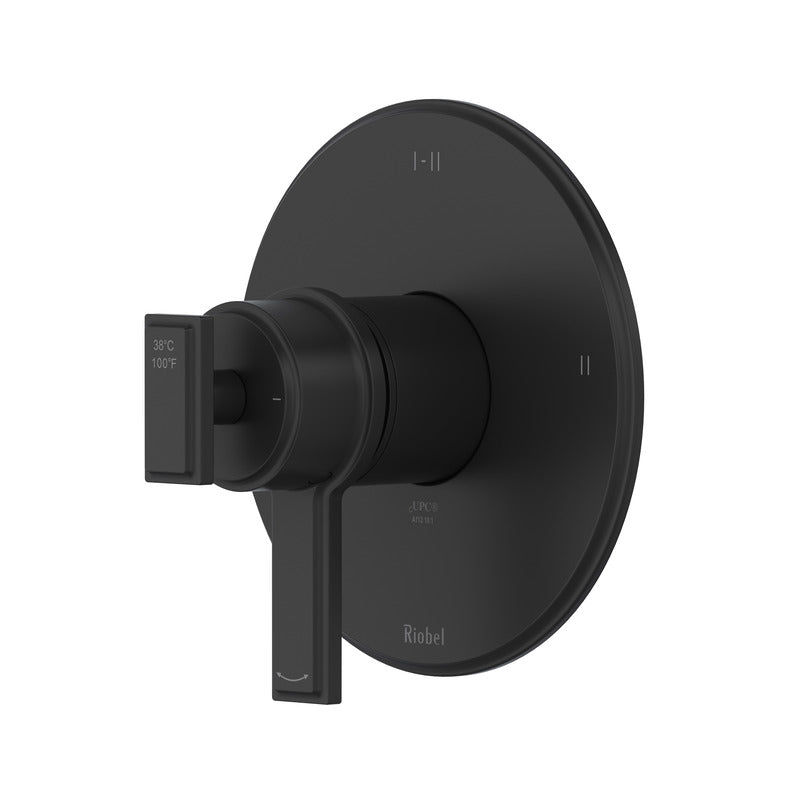 Riobel Manifesto 1/2" Therm & Pressure Balance Trim With 3 Functions