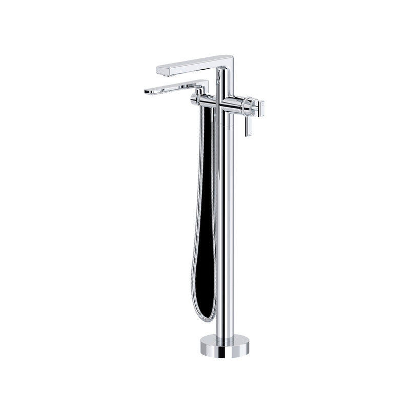 Riobel Manifesto Thermostatic Single  Hole Floor Mount Tub Filler Trim