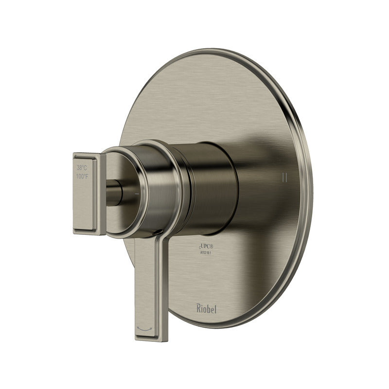 Riobel Manifesto 1/2" Therm & Pressure Balance Trim With 2 Functions
