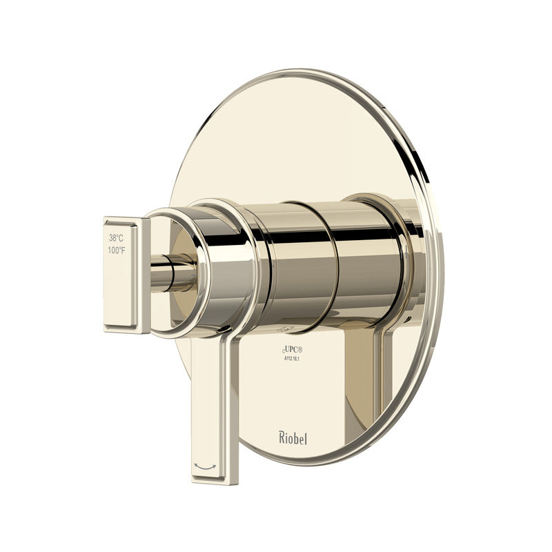 Riobel Manifesto 1/2" Therm & Pressure Balance Trim With 2 Functions