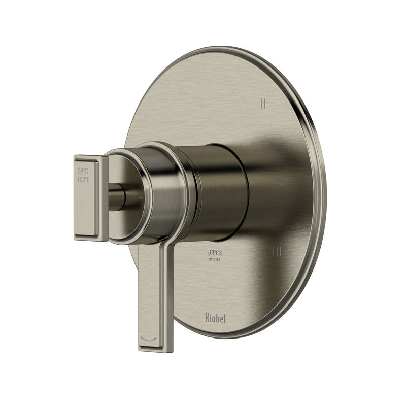 Riobel Manifesto 1/2" Therm & Pressure Balance Trim With 3 Functions