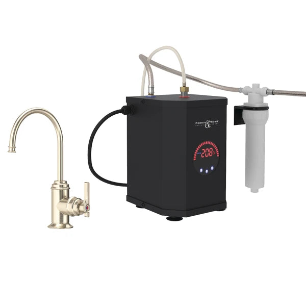 Perrin & Rowe Southbank Hot Water And Kitchen Filter Faucet Kit